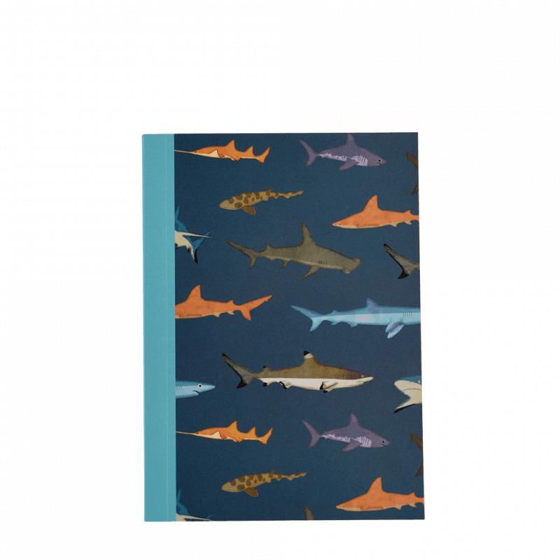 5027455442228 - Notizblock a6 liniert Requins