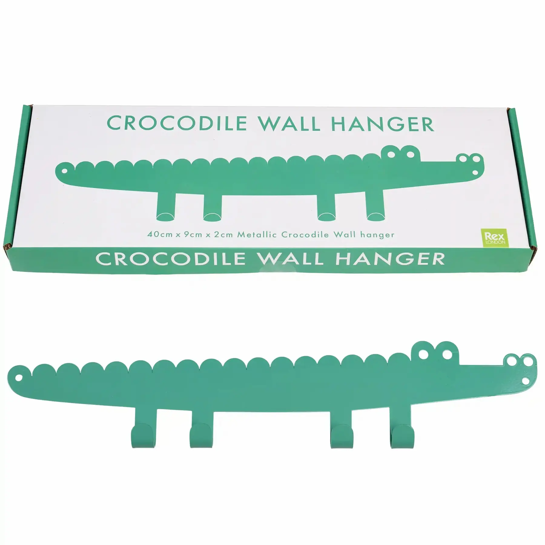 5027455442372 - Wandhaken aus Metall Crocodile