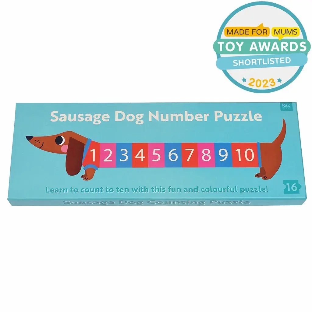 5027455443591 - Zahlenpuzzle Sausage Dog