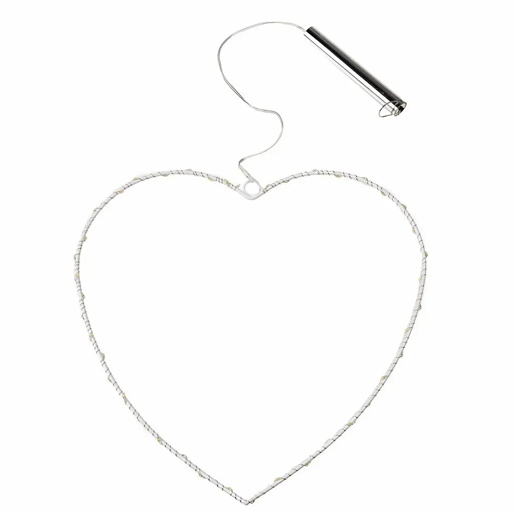 5027455444604 - Wanddekoration Licht led Herz aus Metall Kind Rex London