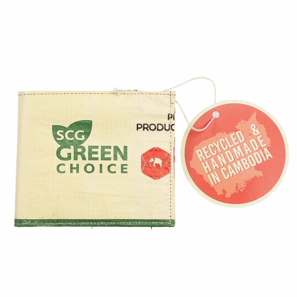 5027455444840 - Recycelte Brieftasche mit zwei Klappen Rex London