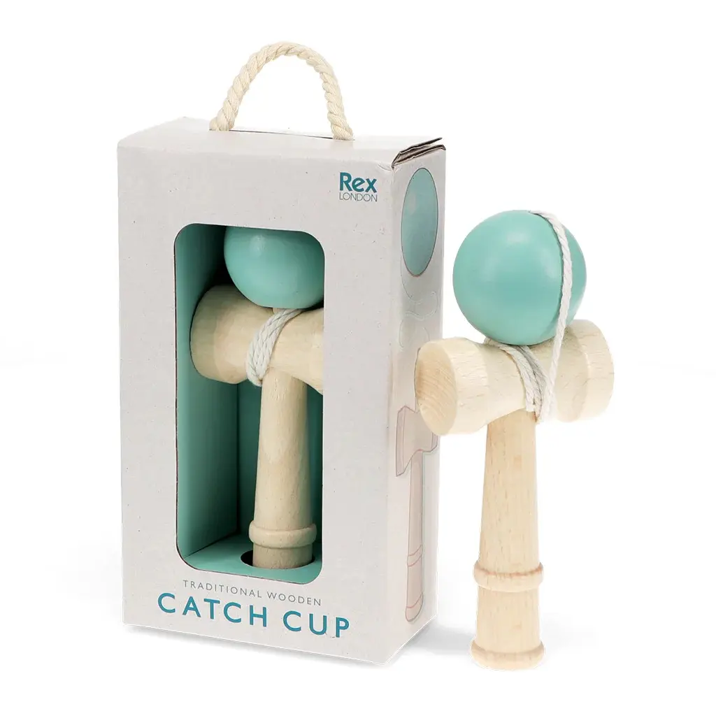 5027455448626 - Kendama Geschicklichkeitsspiel aus Holz Rex London