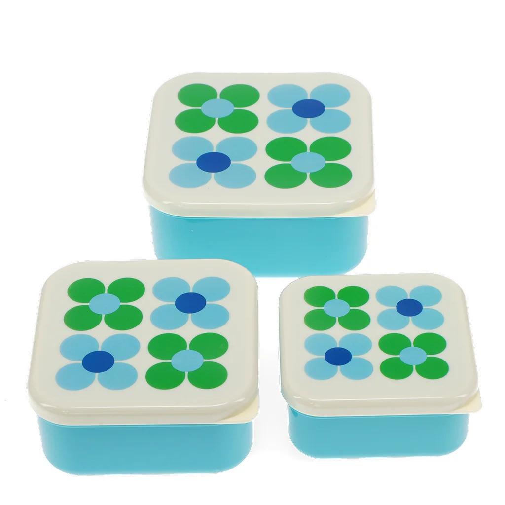 5027455449708 - Snackboxen und andere Aufbewahrungen für Snacks Blue Daisy (x3)