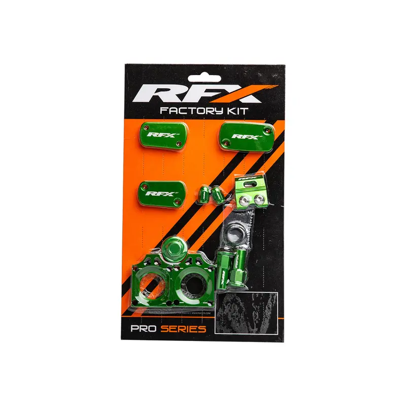 Visserie Motorrad anodisiert RFX Factory Kawasaki KX 450
