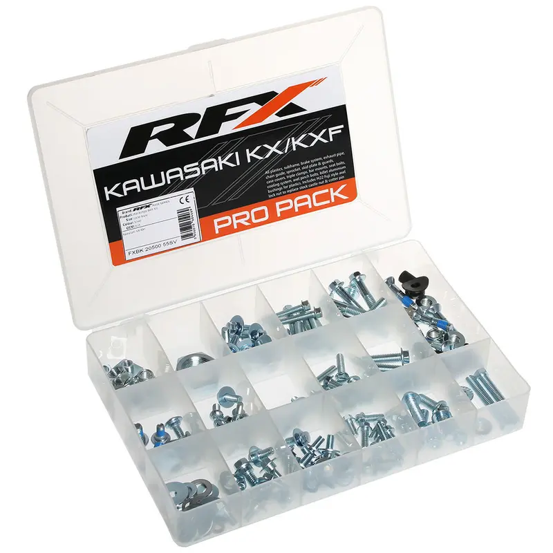 Schraubensatz Motorrad RFX Race Series Pro - OEM Kawasaki KX 125