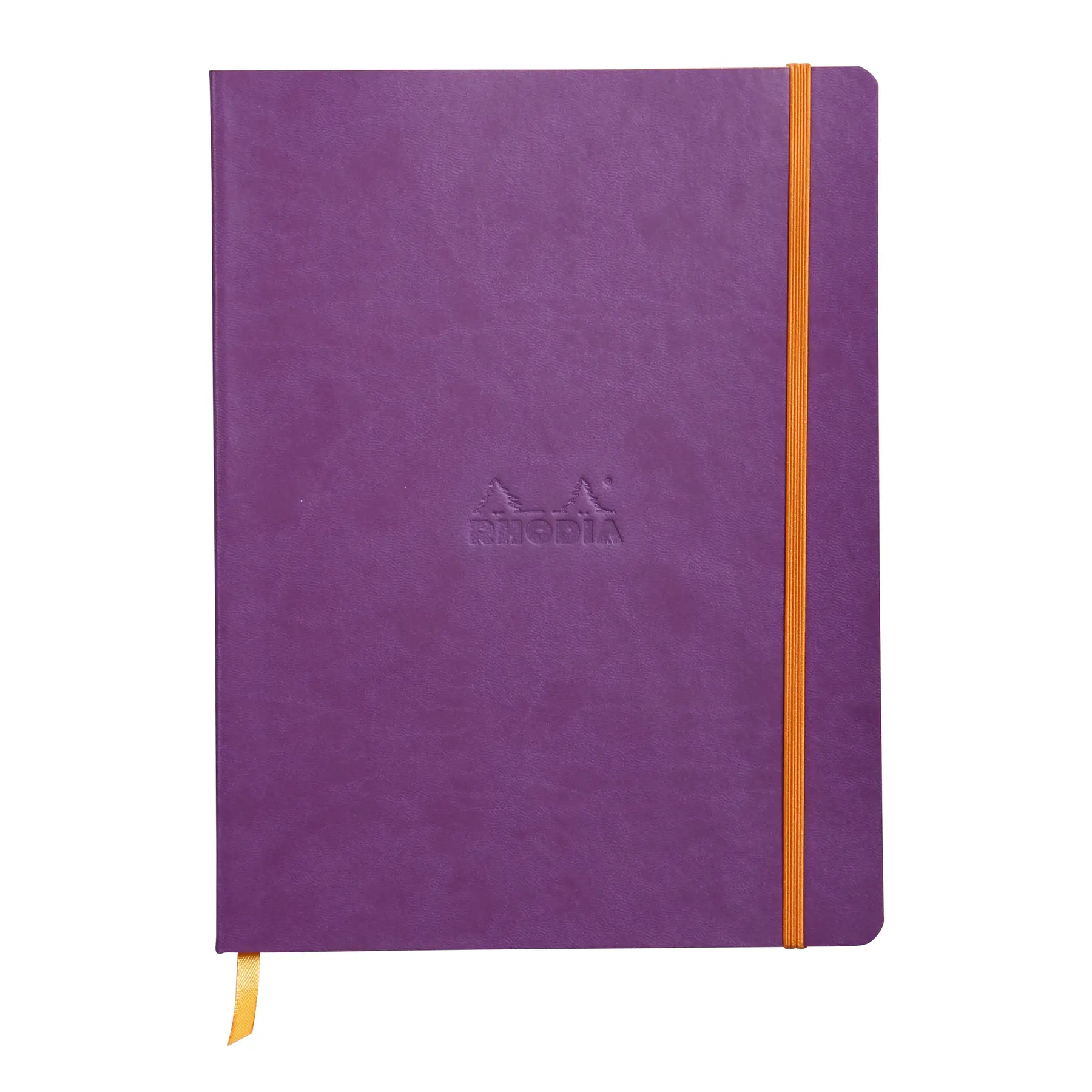 Weiches Heft 160 linierte Seiten mit Gummibandverschluss Rhodia