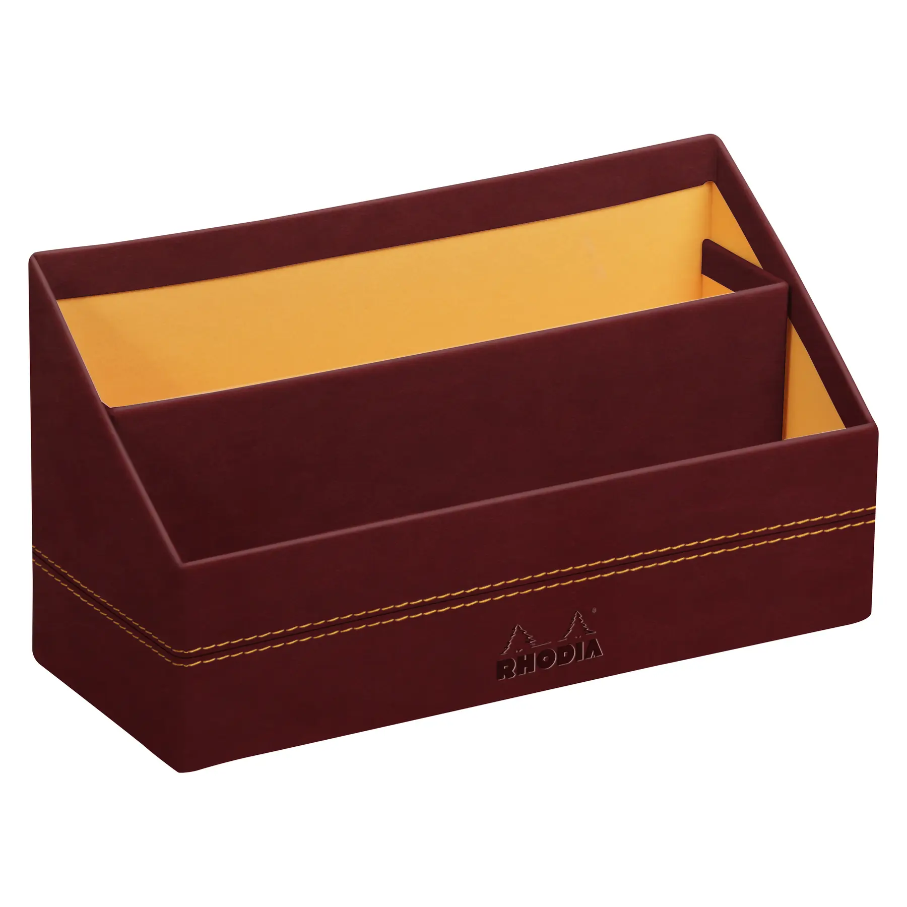 Postfach aus italienischem Kunstleder Rhodia