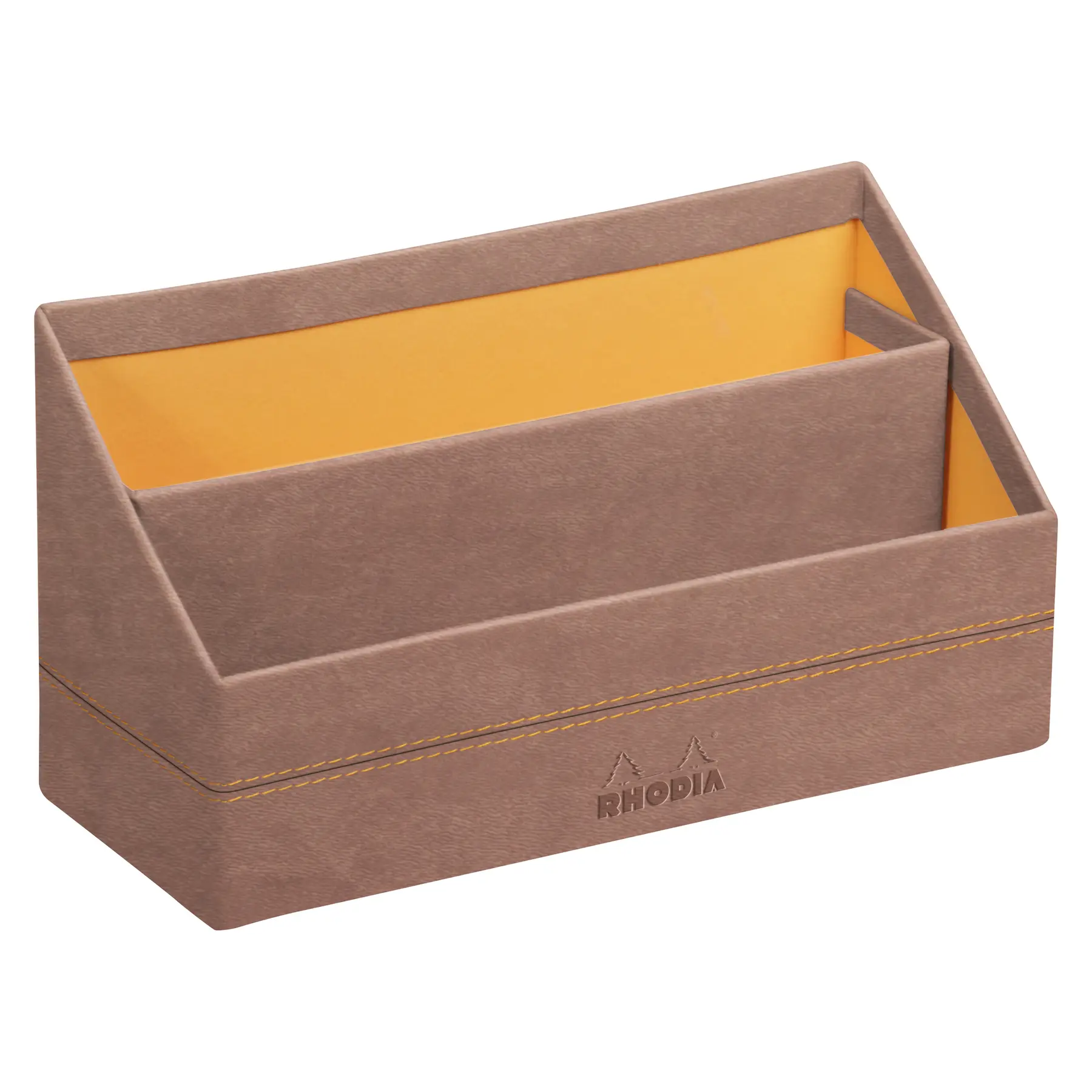Postfach aus italienischem Kunstleder Rhodia