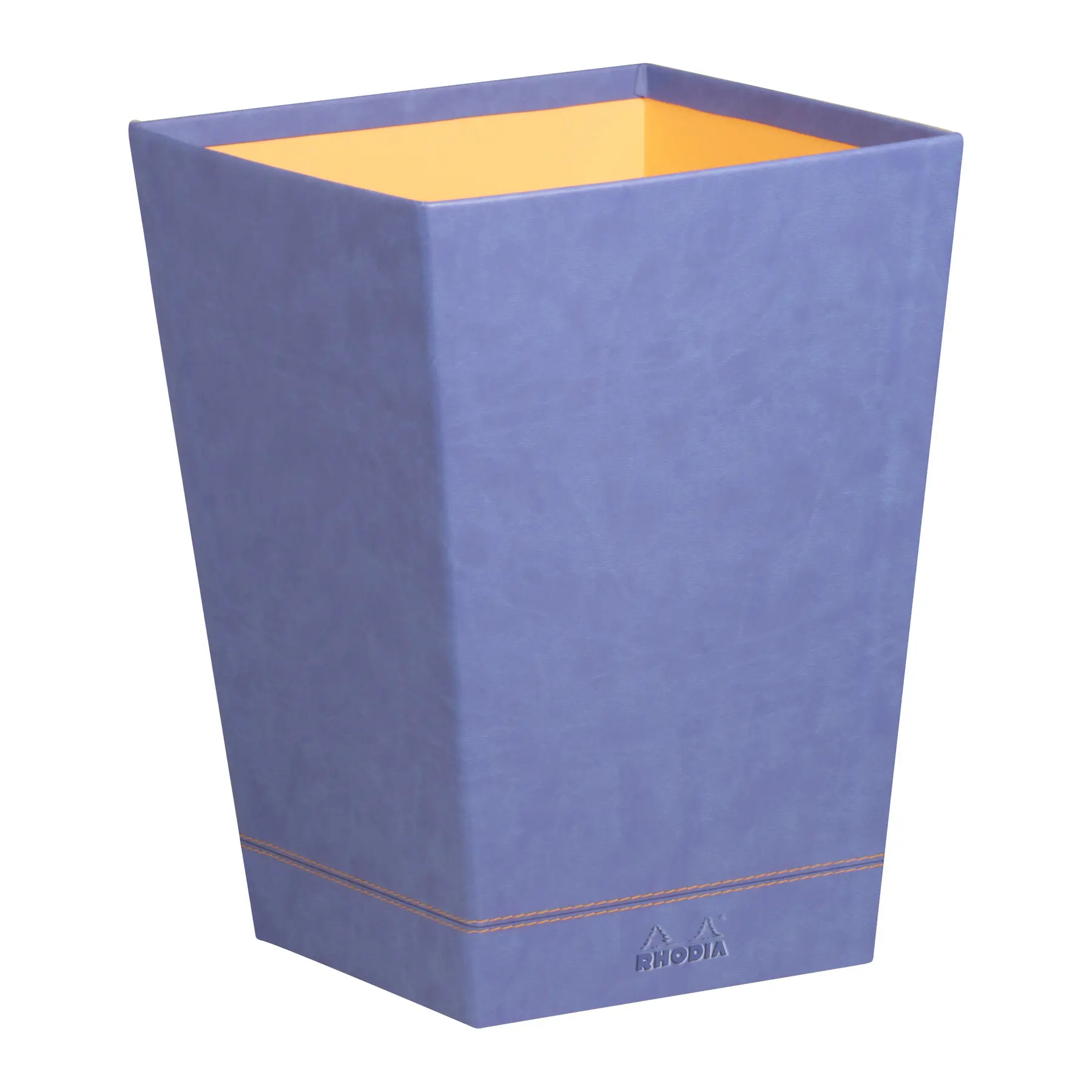 Papierkorb aus italienischem Kunstleder Rhodia Rhodiarama