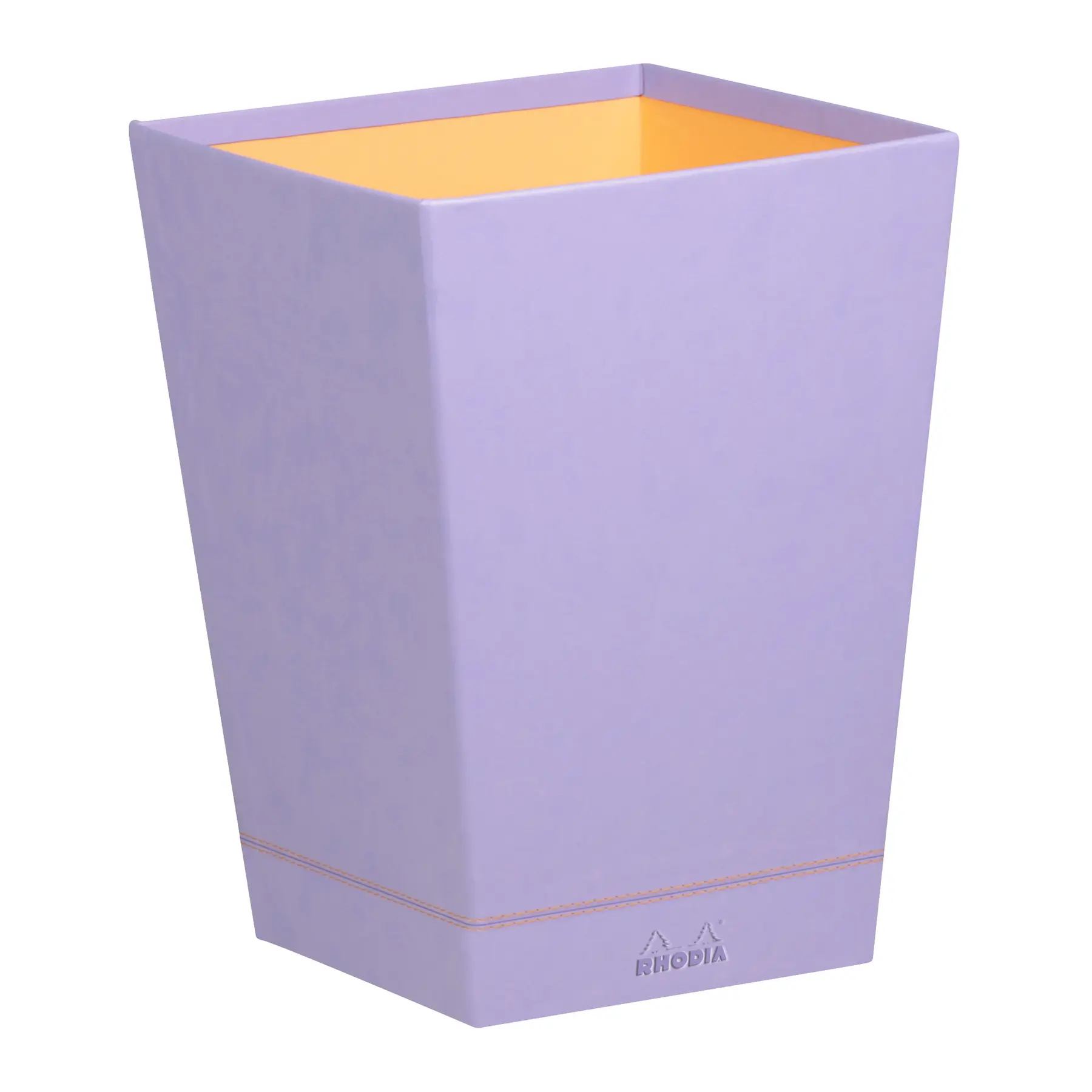 Papierkorb aus italienischem Kunstleder Rhodia Rhodiarama