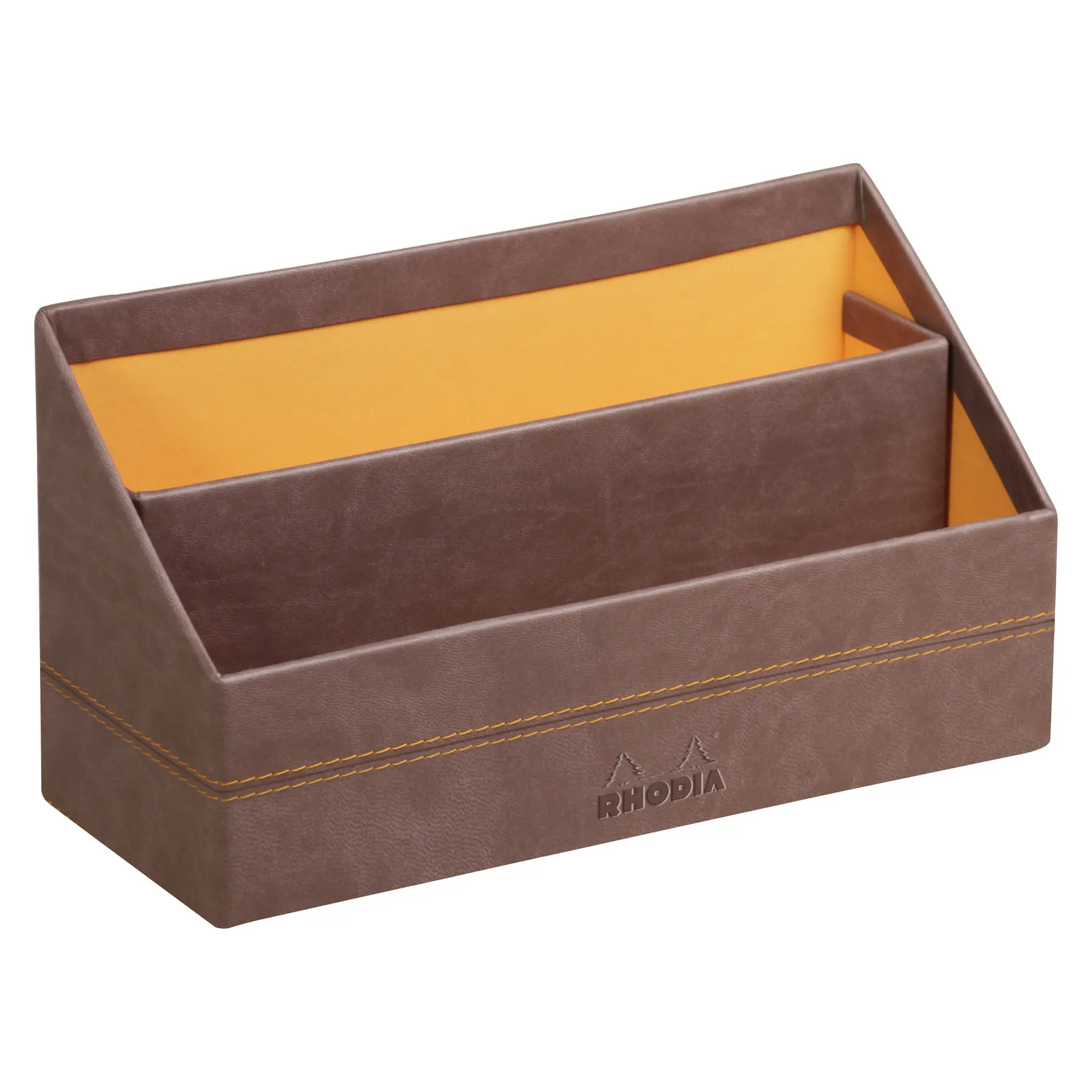 Postfach aus italienischem Kunstleder Rhodia