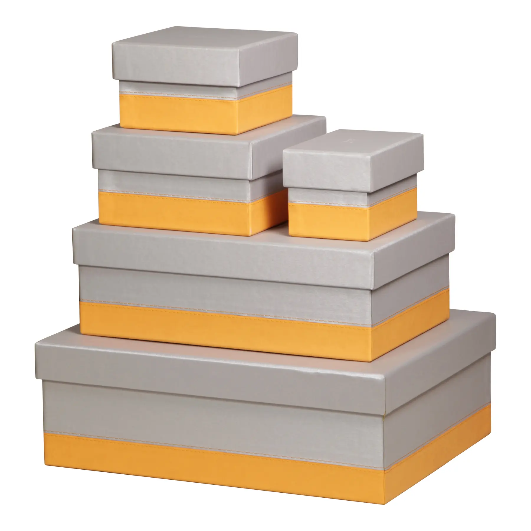 Schachtel aus italienischem Kunstleder Rhodia Rhodiarama (x5)