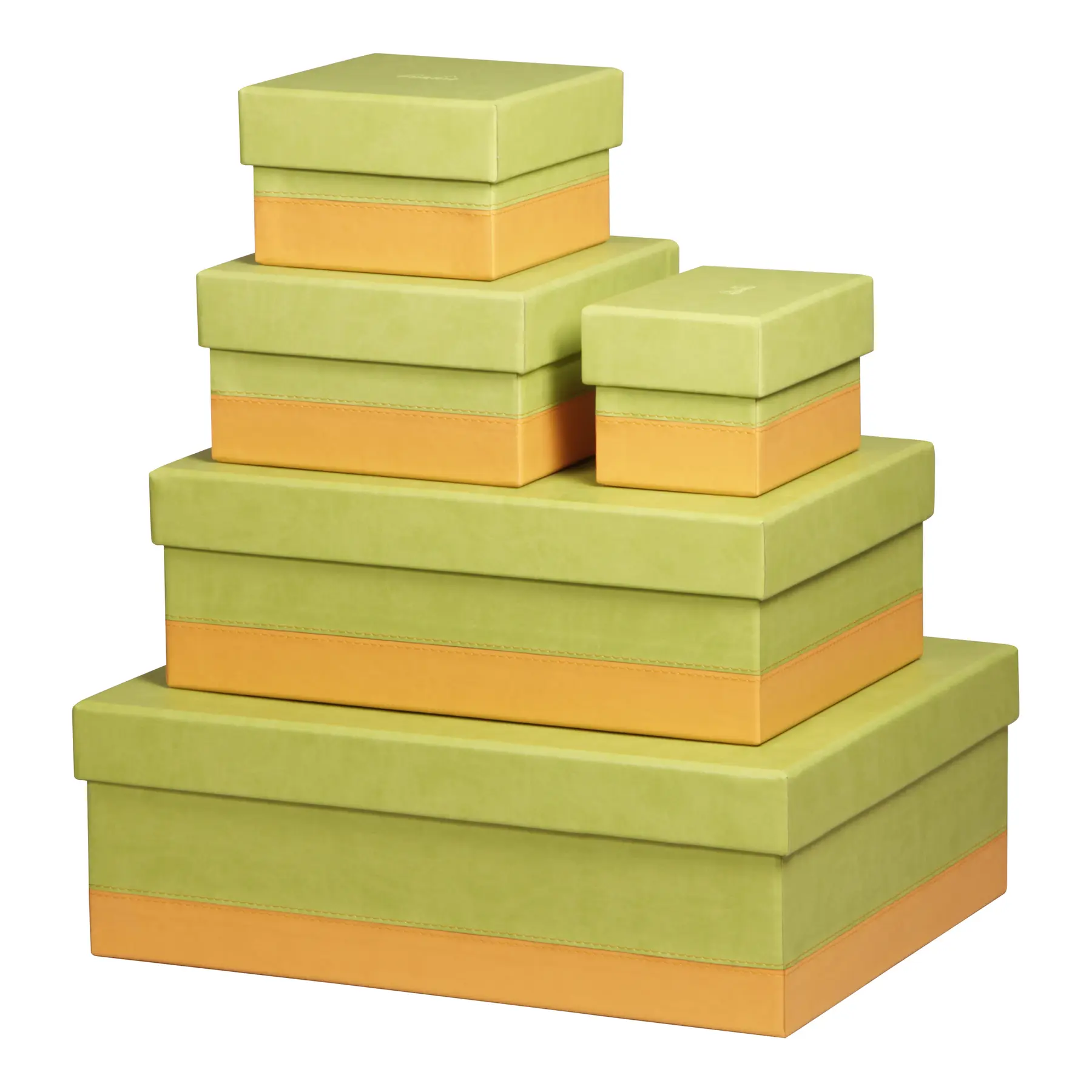 Schachtel aus italienischem Kunstleder Rhodia Rhodiarama (x5)