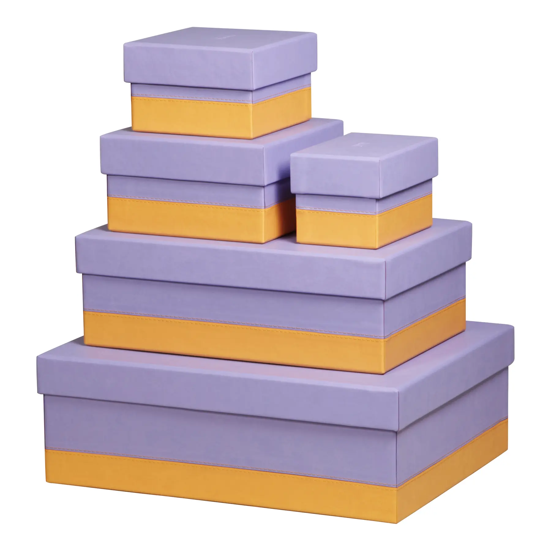 Schachtel aus italienischem Kunstleder Rhodia Rhodiarama (x5)