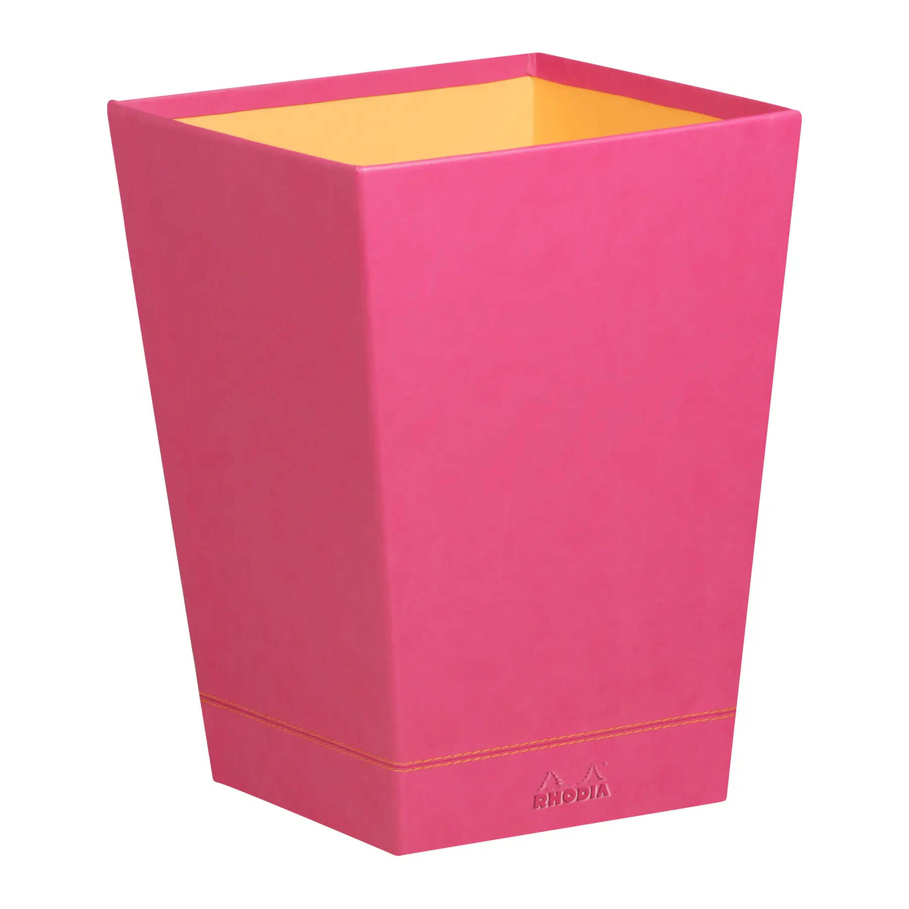 Papierkorb aus italienischem Kunstleder Rhodia Rhodiarama