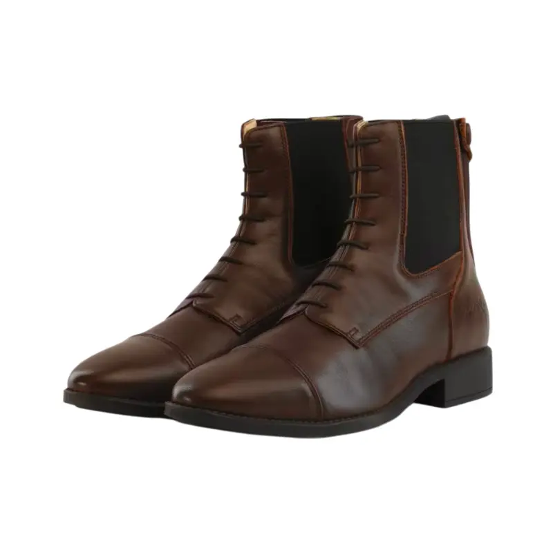 Leder Schnürstiefeletten Dy'on
