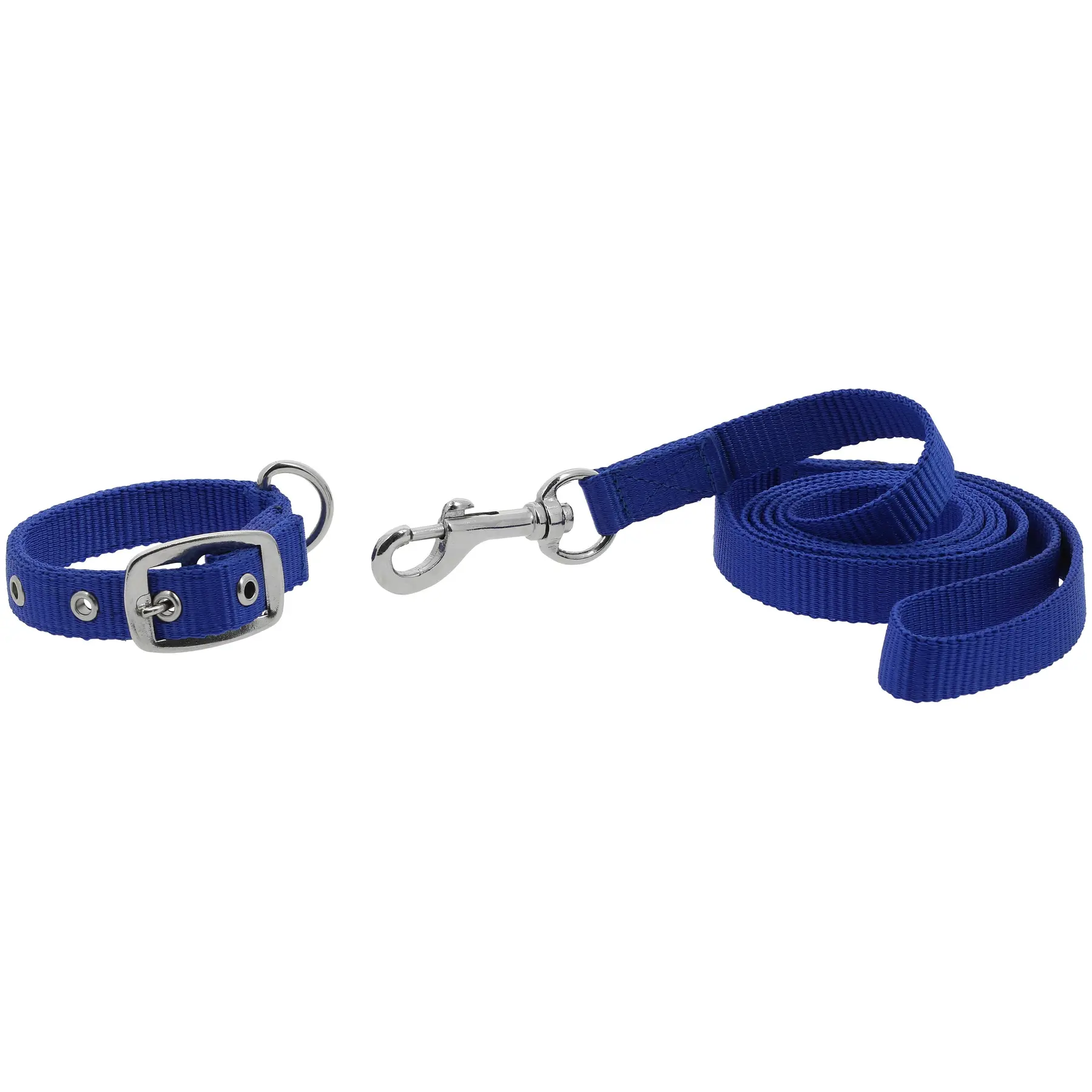 Riding World Bleu Dog Collar And Leash Oscar