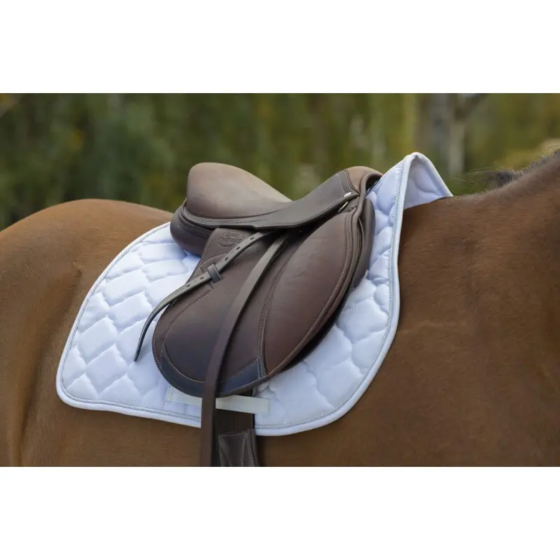 Riding World Blanc Saddle Pad For Horses Rope