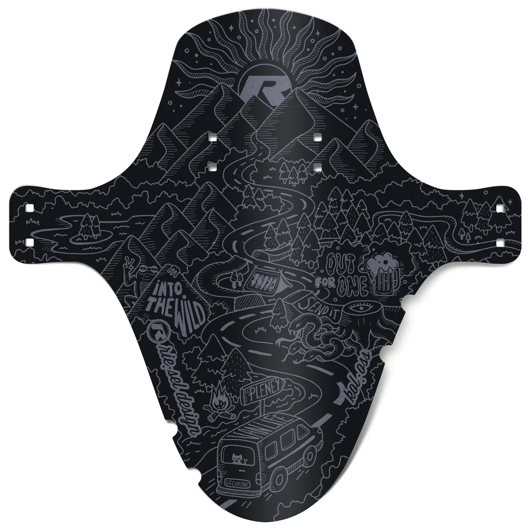 Velo Store - UK Front fenders Riesel Design Kol:Oss | Extra 10% off with Subscription, Postage £16.79 to UK Fedex.