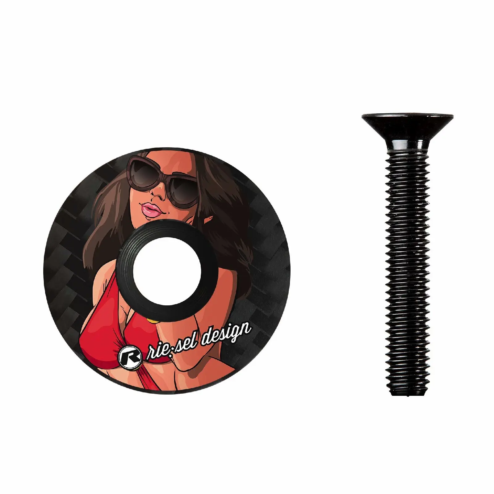 Velo Store - UK Top cap Riesel Design Stem Girl Bella | Extra 10% off with Subscription, Postage £16.79 to UK Fedex.