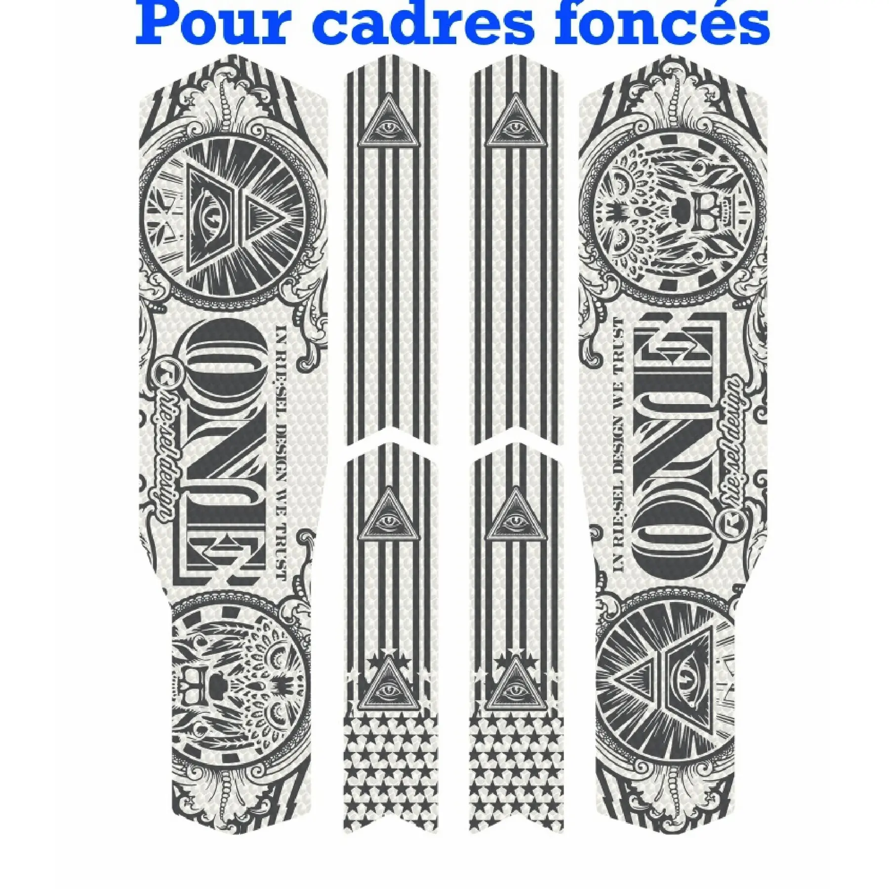 Velo Store - UK Protective film kit for bases and shrouds Riesel Design Chain:Tape 3000 Illuminati | Extra 10% off with Subscription, Postage £16.79 to UK Fedex.