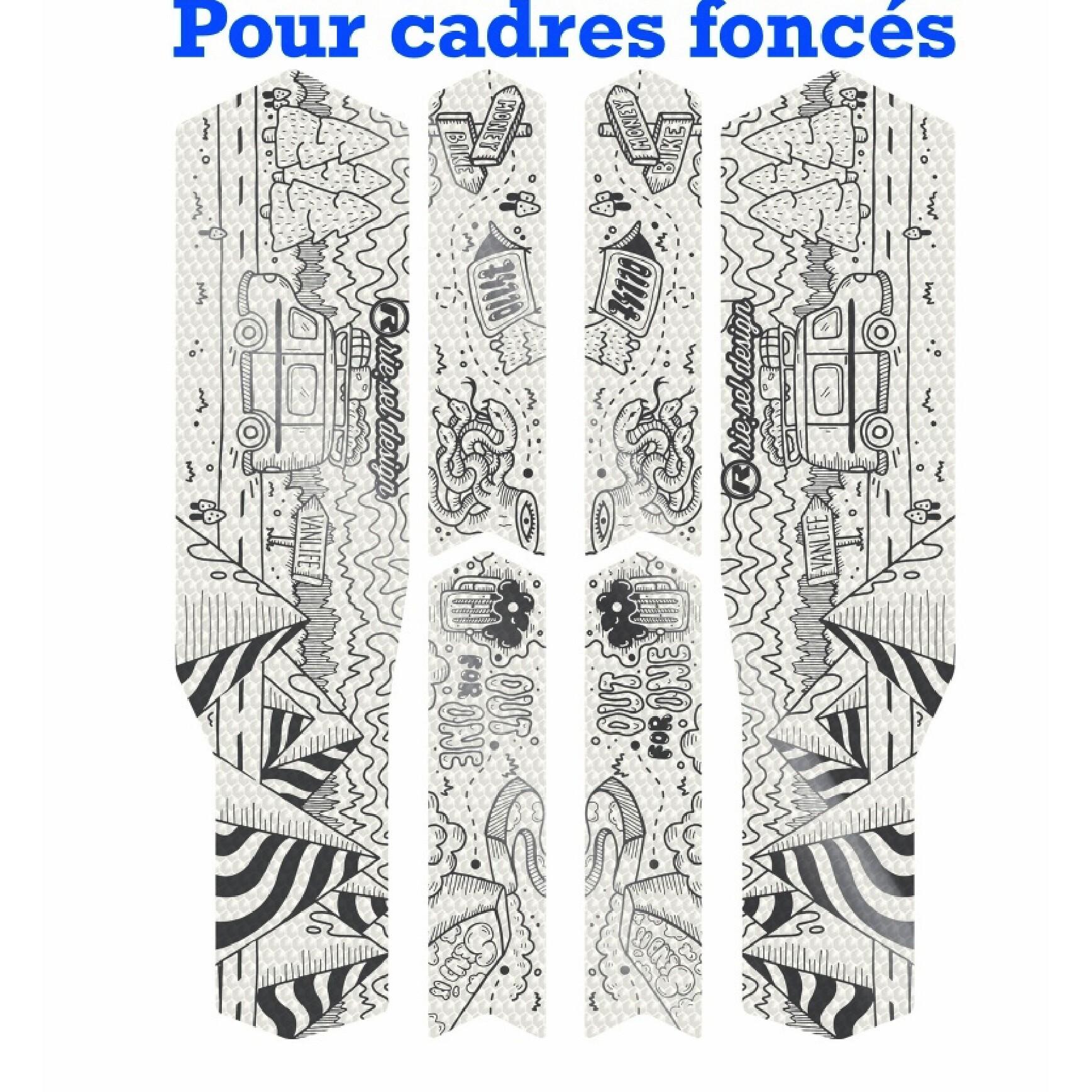 Velo Store - UK Protective film kit for bases and shrouds Riesel Design Chain:Tape 3000 Vanlife | Extra 10% off with Subscription, Postage £16.79 to UK Fedex.