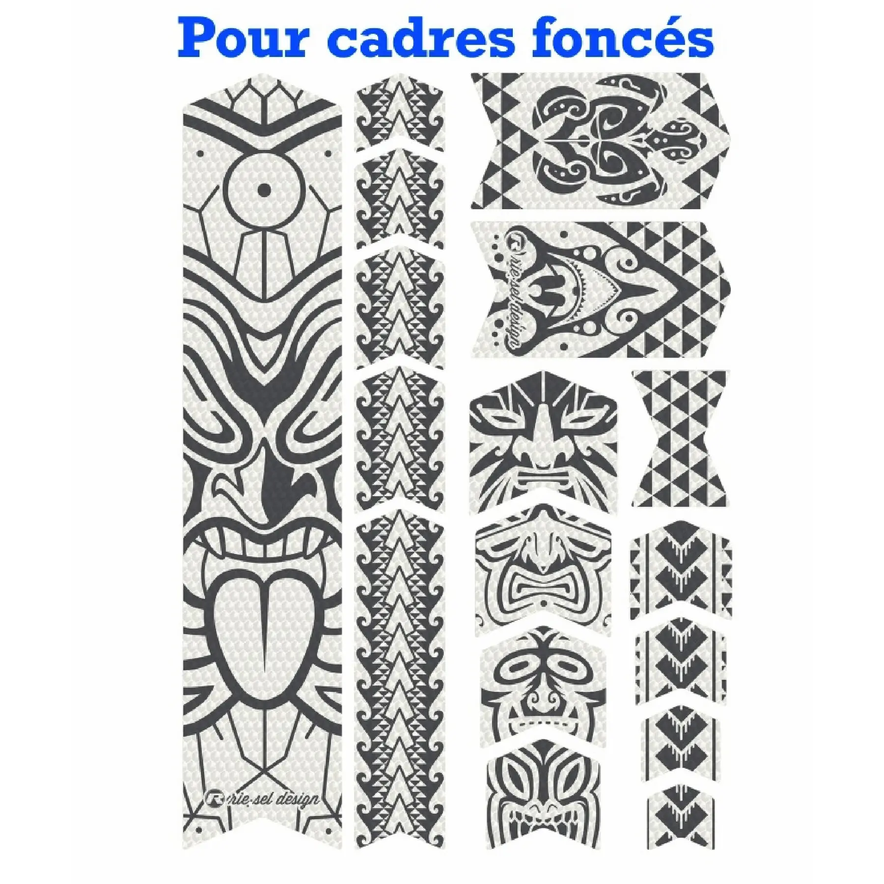 Kit Rahmenschutzfolie Riesel Design Frame:Tape 3000 Maori