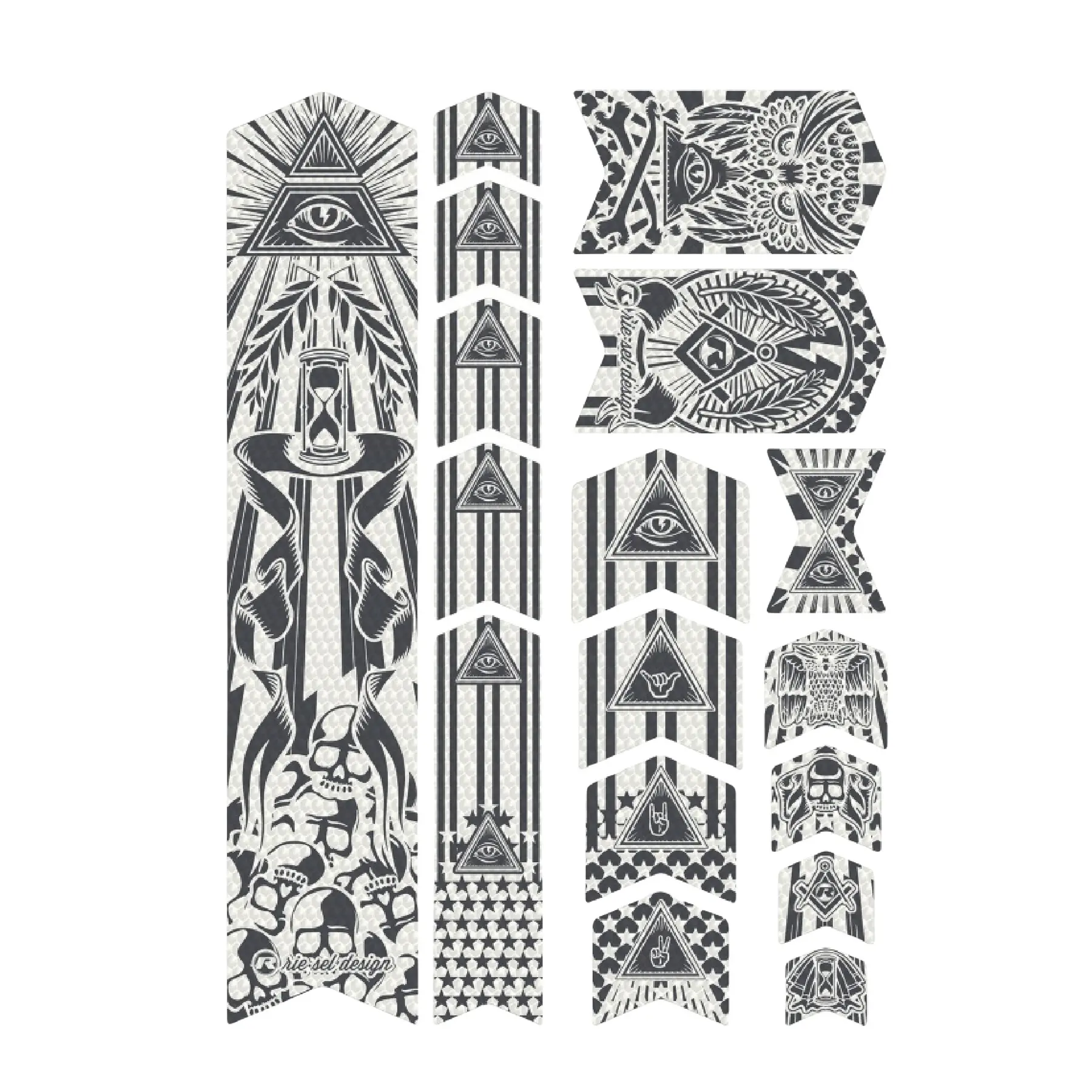 Rahmenschutzfolie Set Riesel Design Frame:Tape 3000