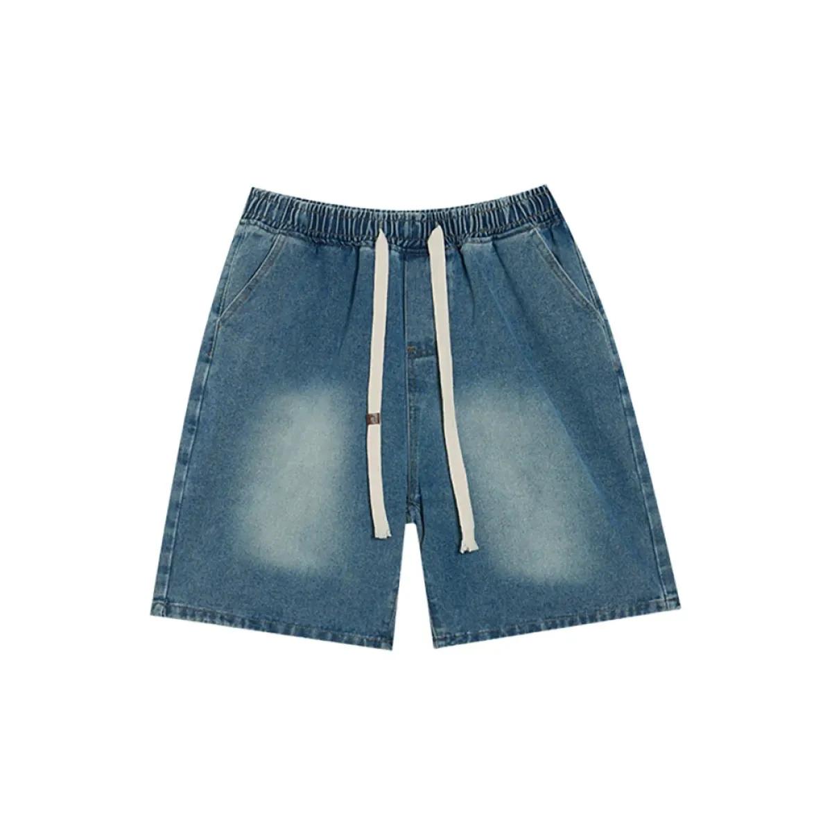 6922944895556 - Ausgewaschene Jeansshorts Rigorer