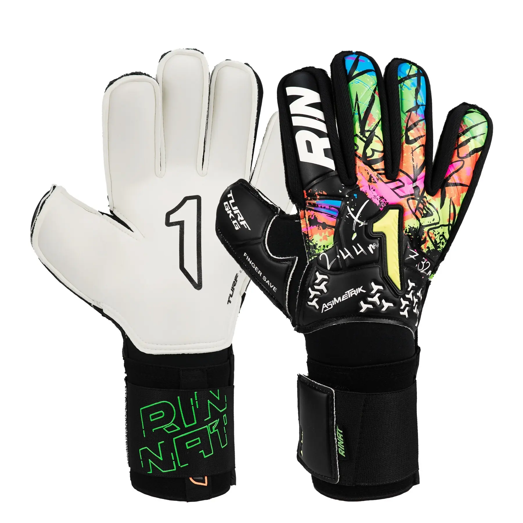 Torwarthandschuhe Rinat Asimetrik Spine Turf
