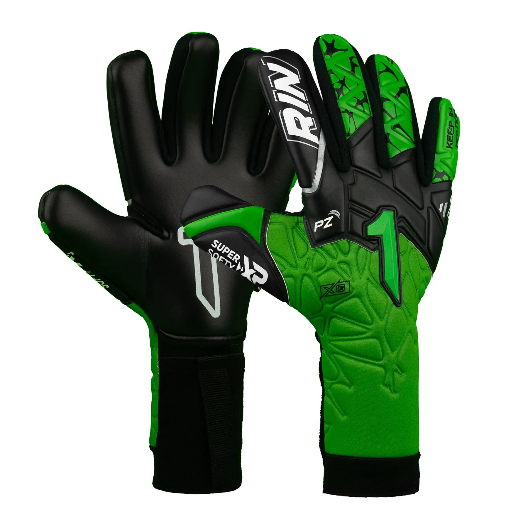 Rinat Unisex Vert Torwarthandschuhe Dominius Prime Größe 7