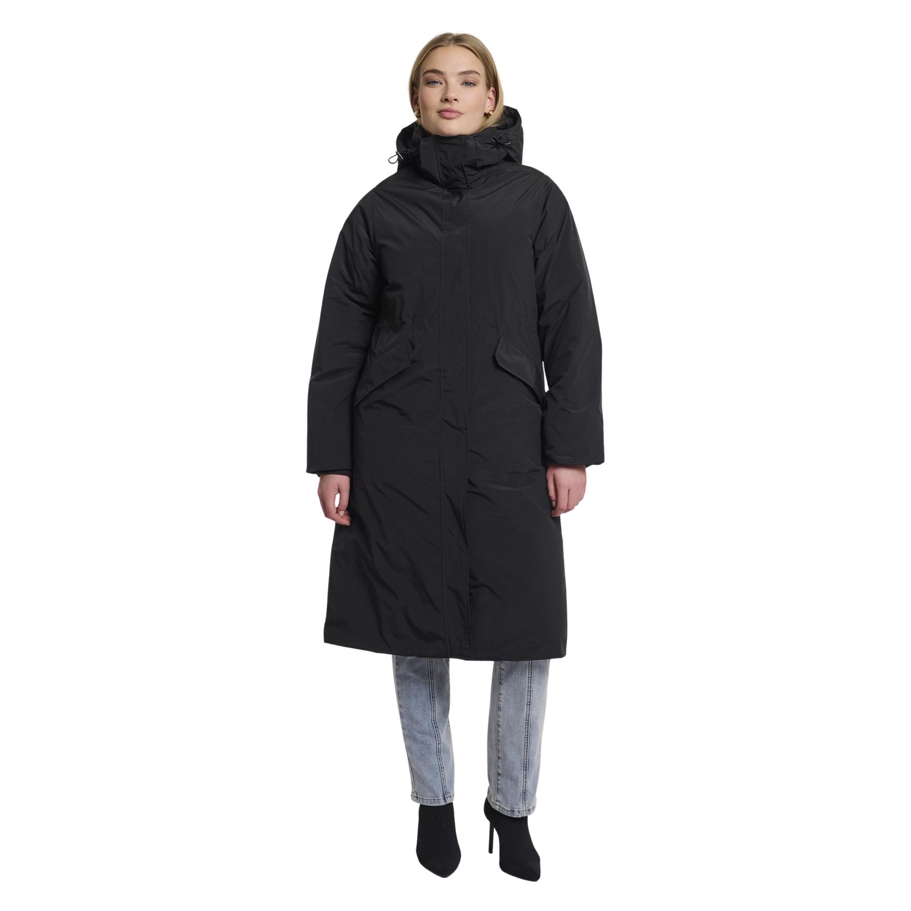 8720529493351 - Taillierte Jacke mit abnehmbarer Kapuze für Damen Doga