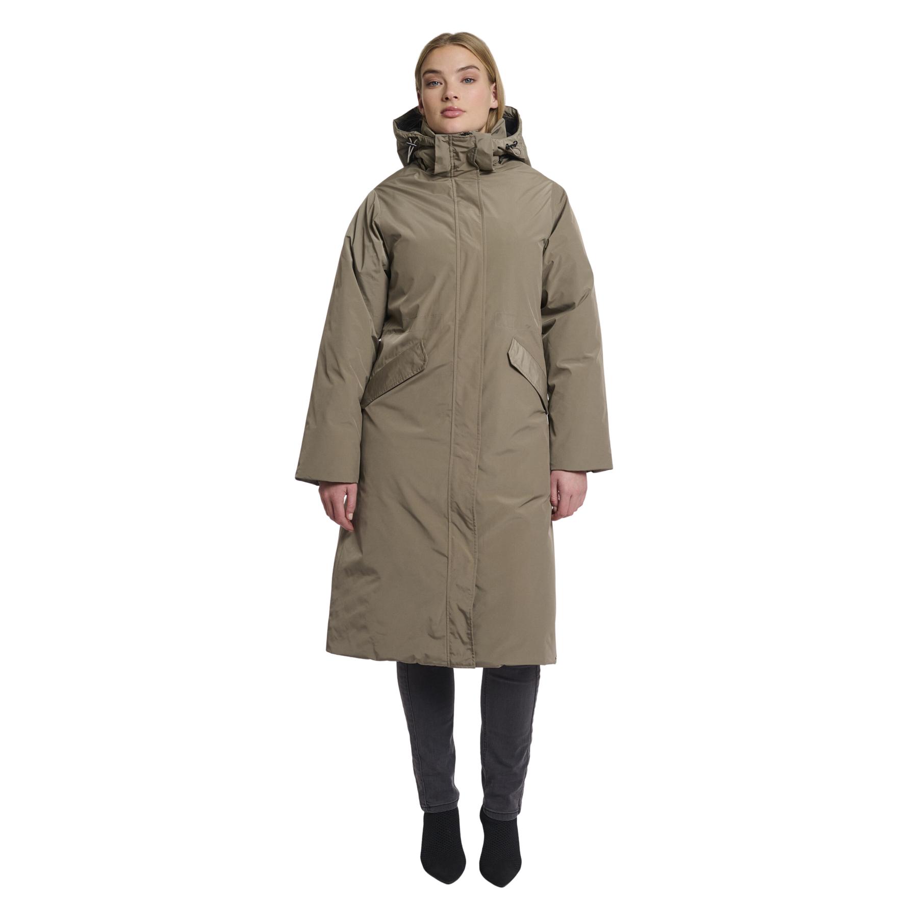 8720529493467 - Taillierte Jacke mit abnehmbarer Kapuze für Damen Doga