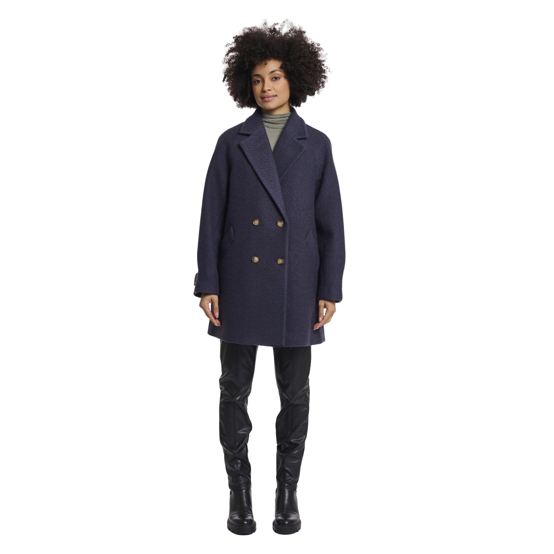 8720529493825 - Damen Doppelt unterknöpfiger Mantel Serena