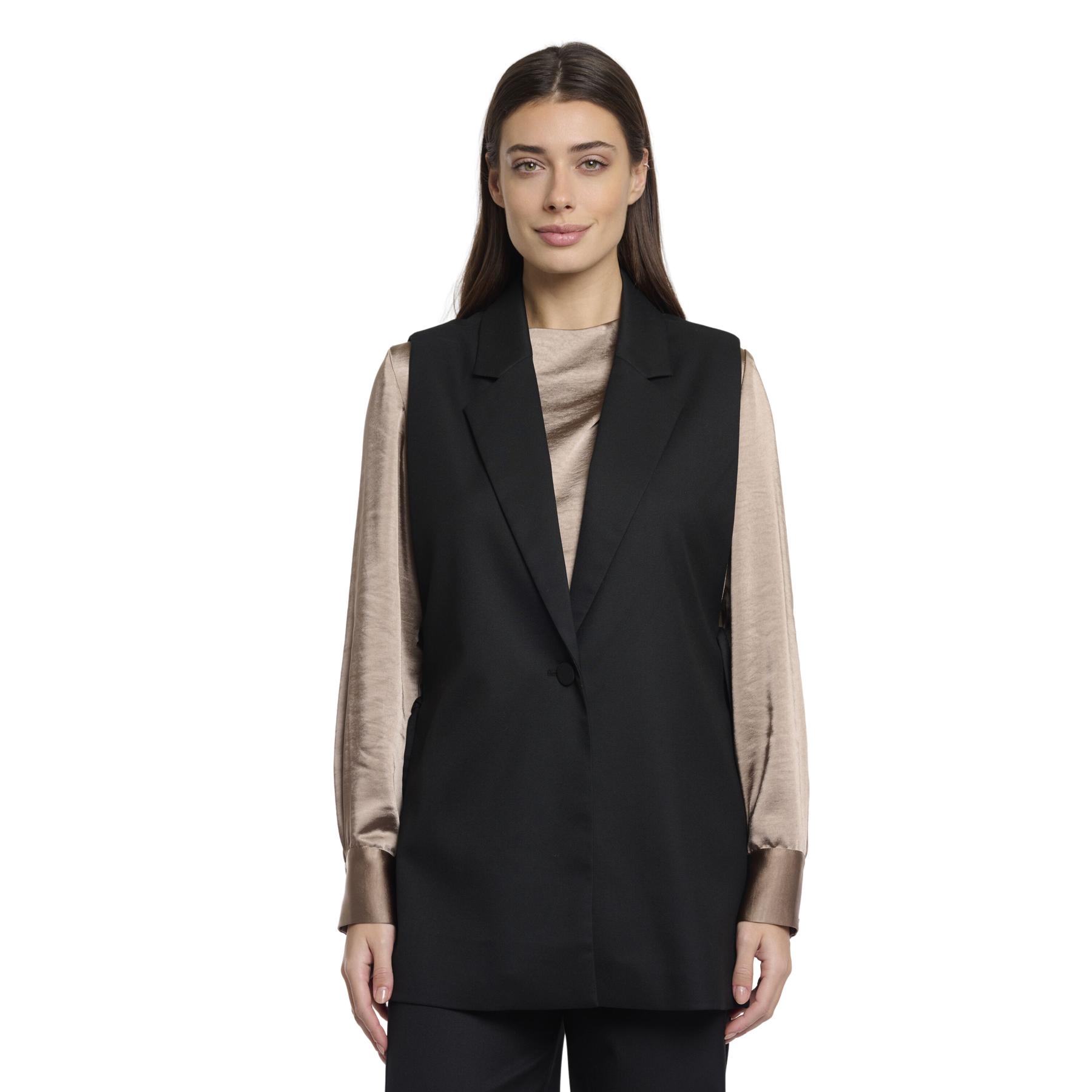 8720529494396 - Frauenjackett mit einfacher Knopfverschluss Danea