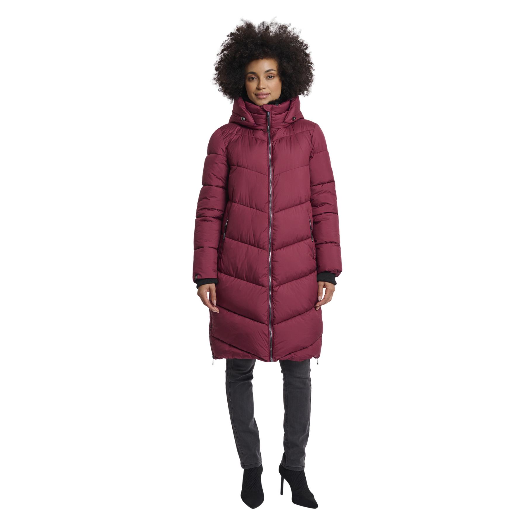 Giacca a piumino con cappuccio removibile donna  Kyna