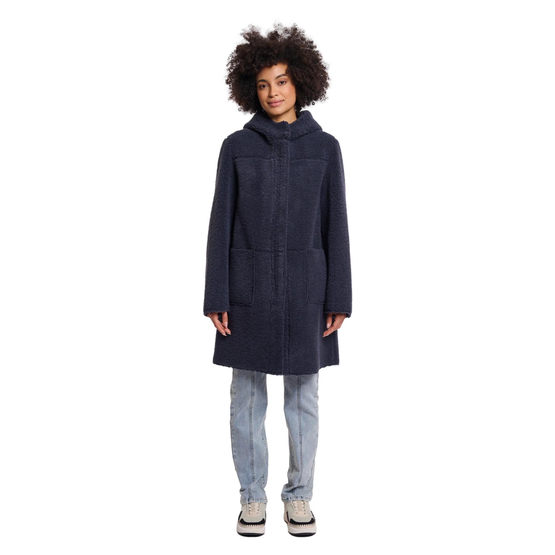 Felpa a cappuccio reversibile donna  Alina