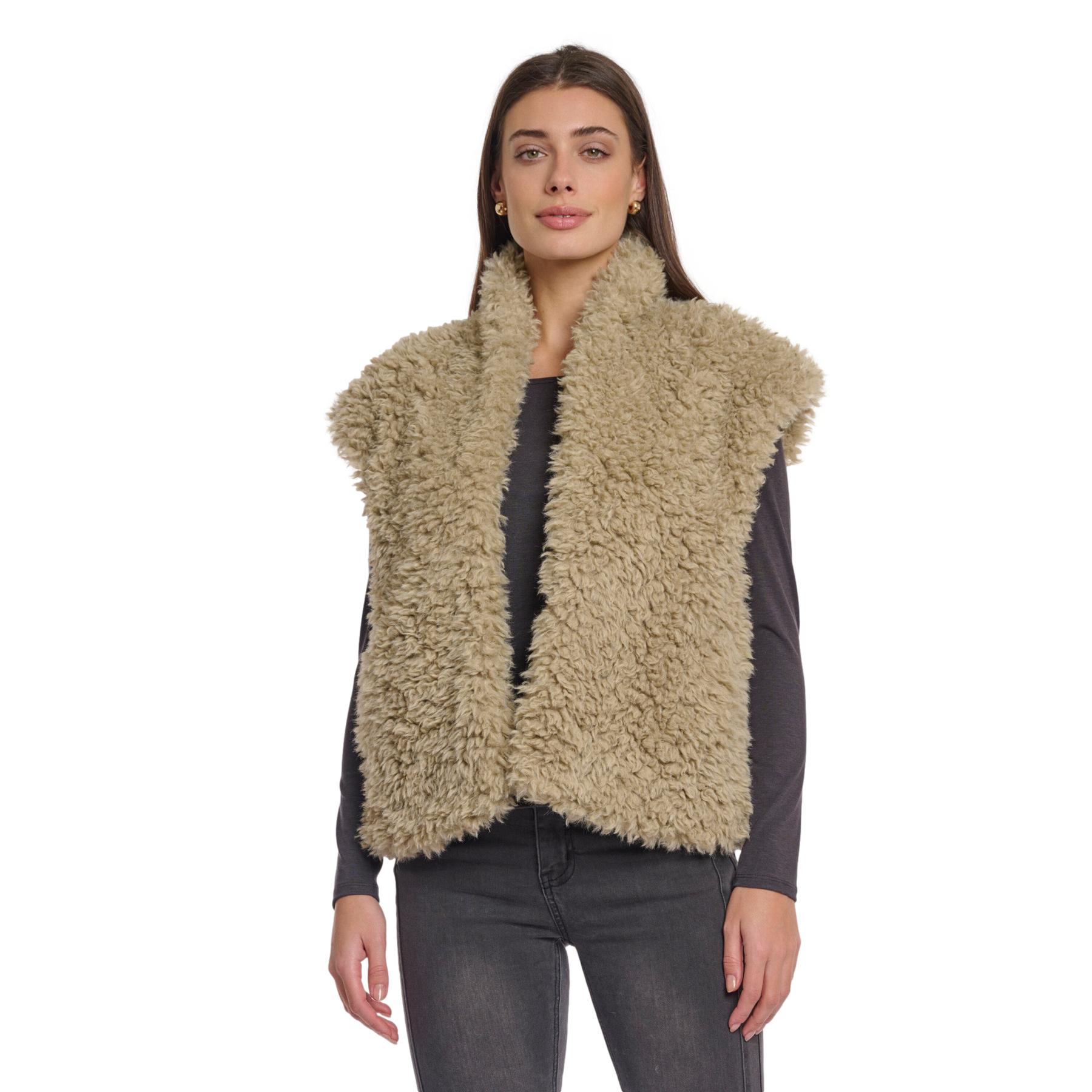 Pile donna senza maniche  Freya