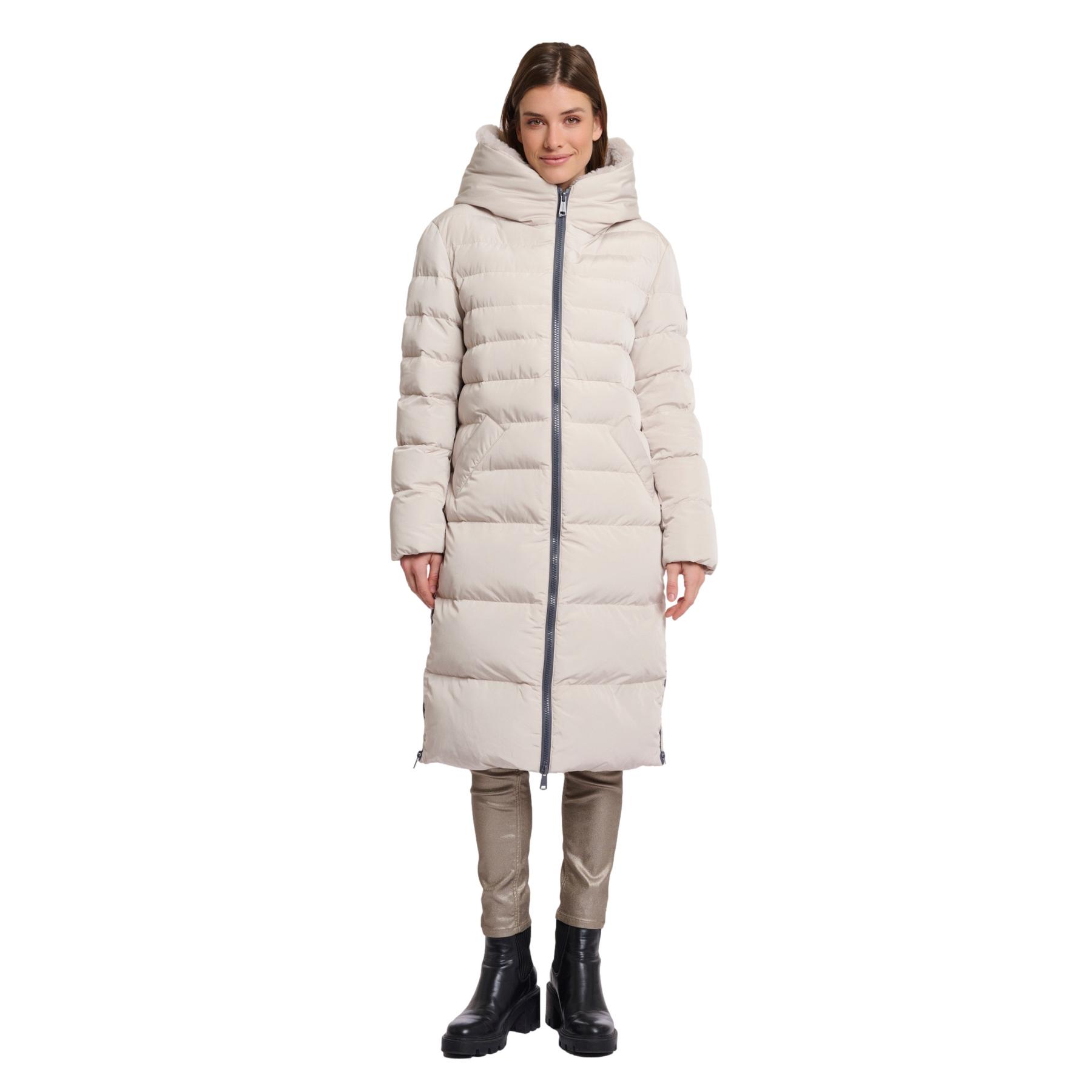 8720529515404 - Lange Daunenjacke  Damen Keilafur