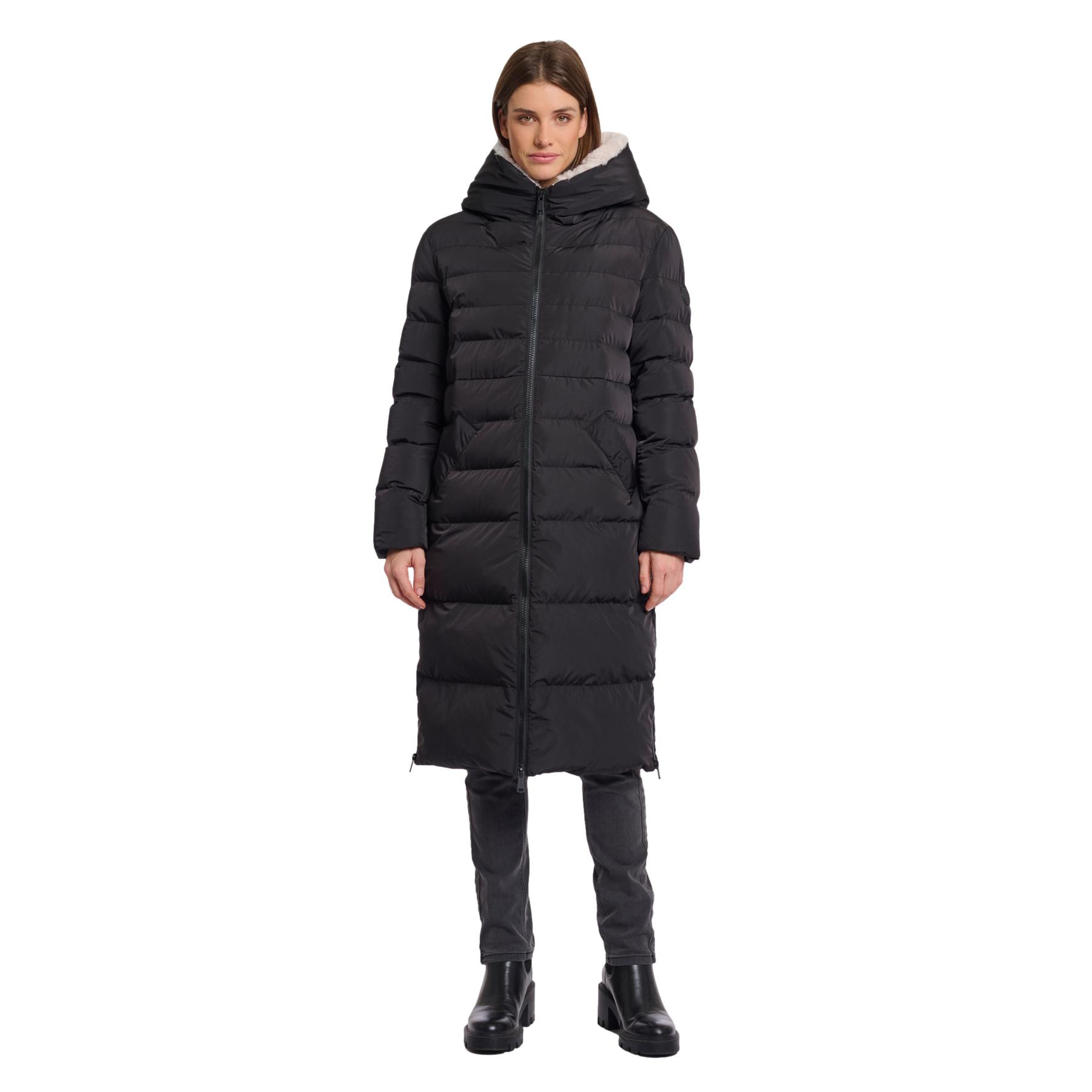 8720529514896 - Lange Daunenjacke  Damen Keilafur