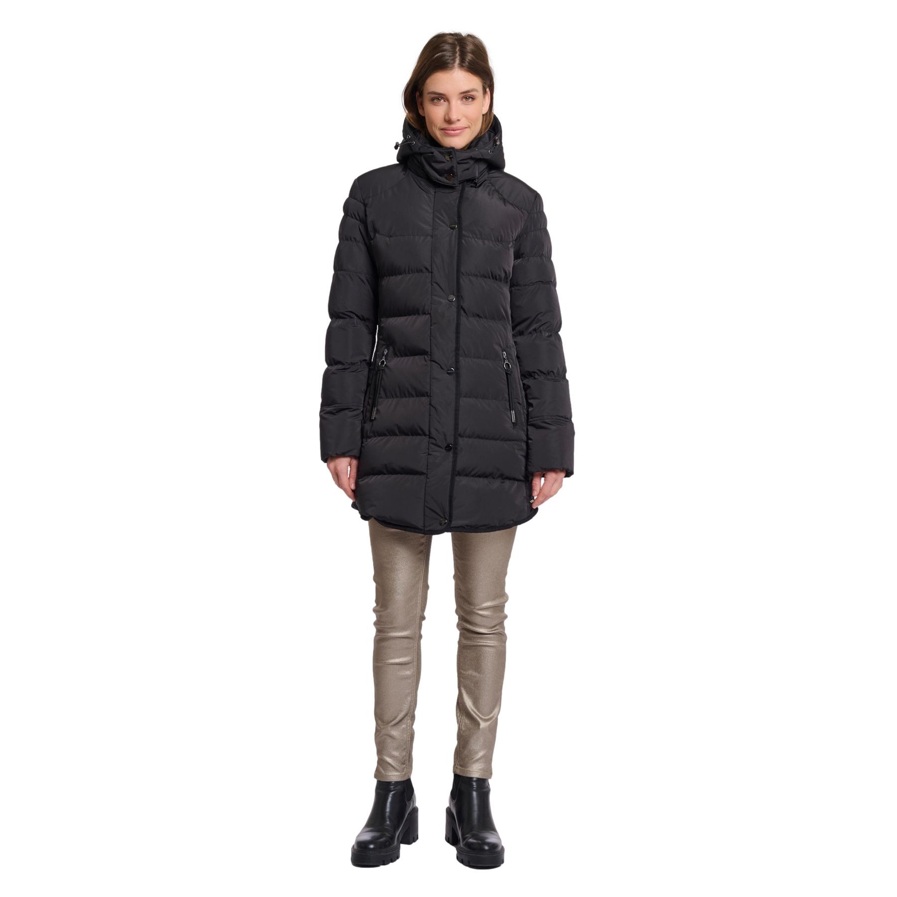 8720529516029 - Damen Steppjacke mit abnehmbarem Kapuze Nusa