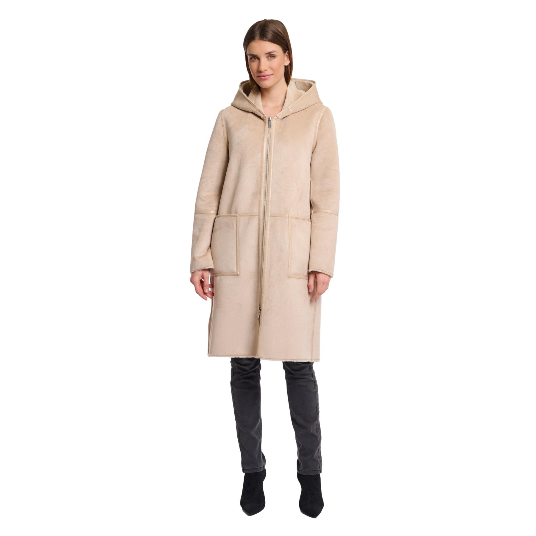 Felpa a cappuccio reversibile donna  Ova