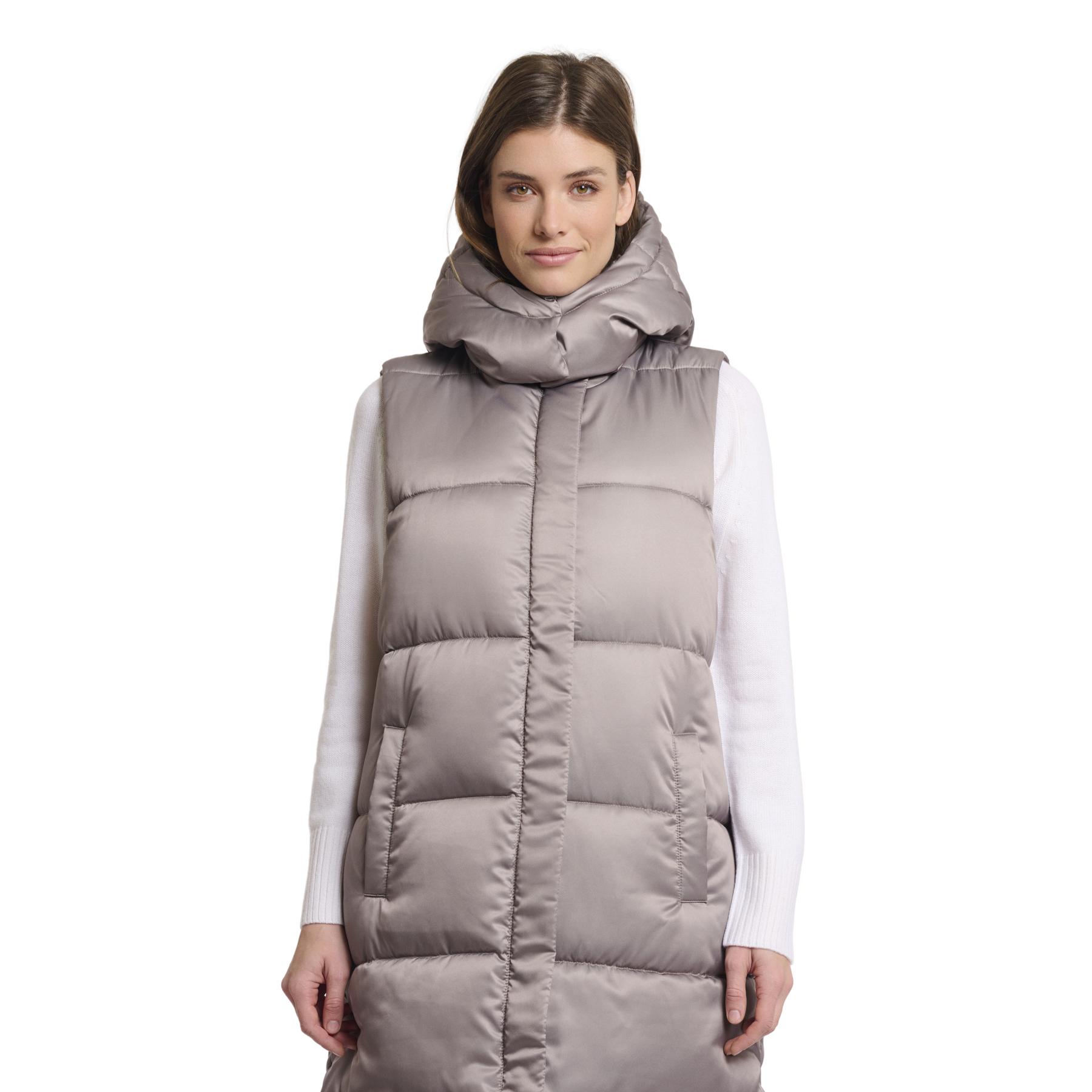 8720529520644 - Lange Daunenweste Damen Cherine