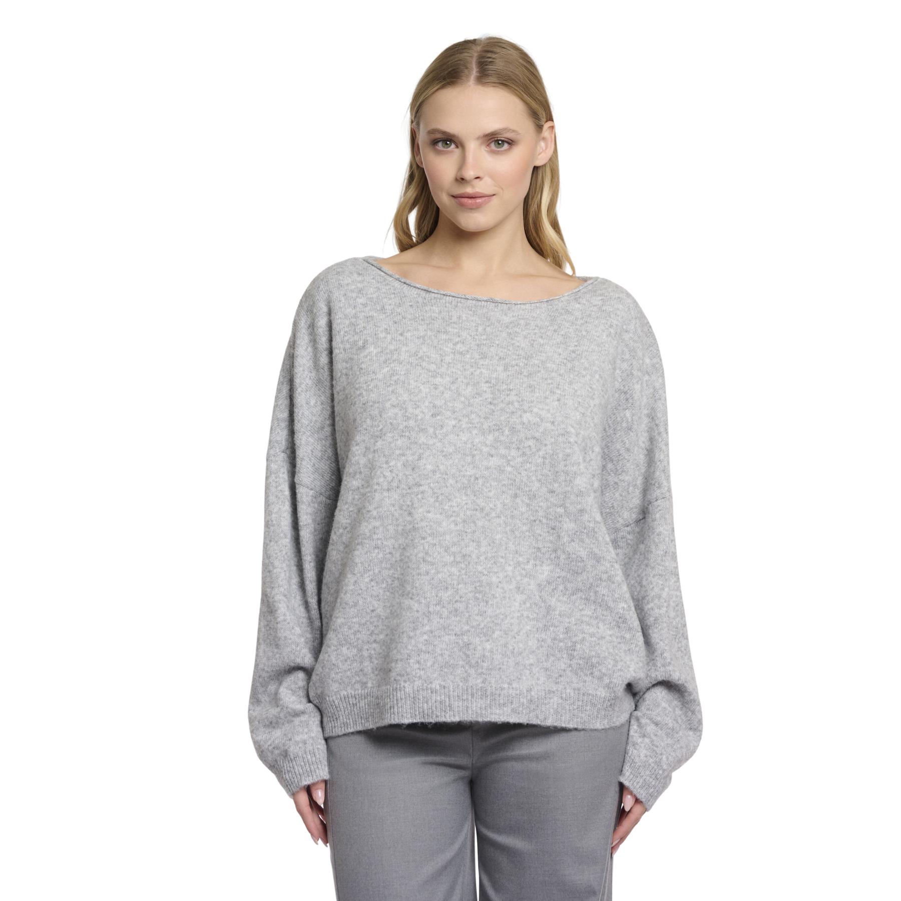 8720529532050 - Pullover mit U-Boot-Kragen Damen Lemmis