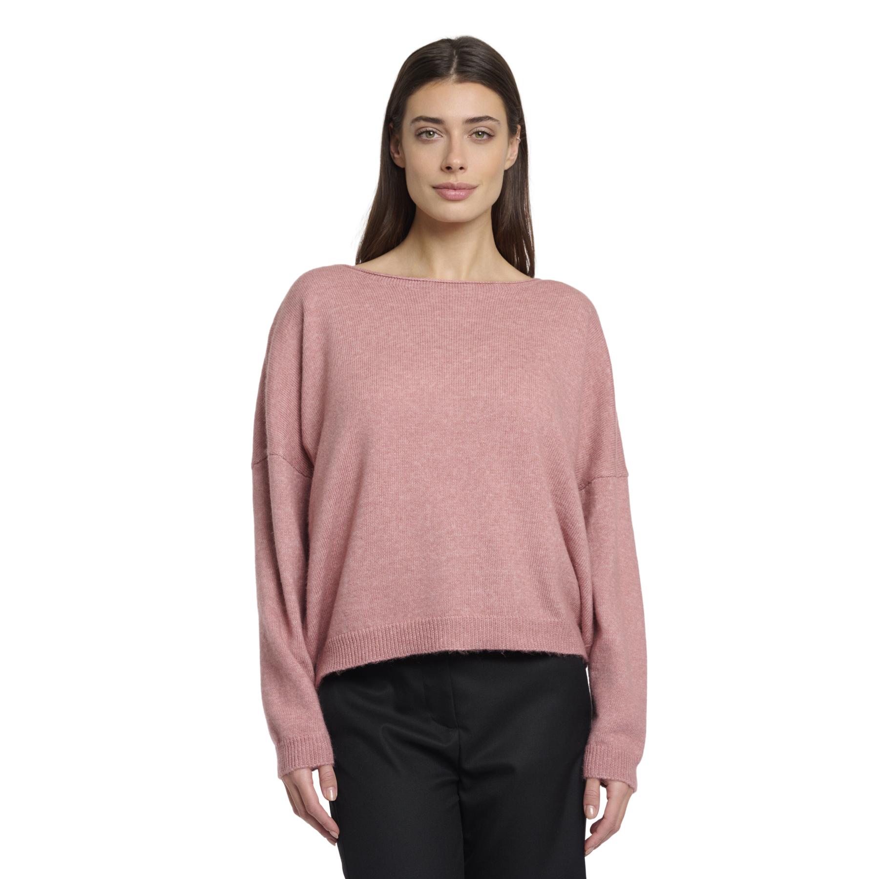 8720529532135 - Pullover mit U-Boot-Kragen Damen Lemmis