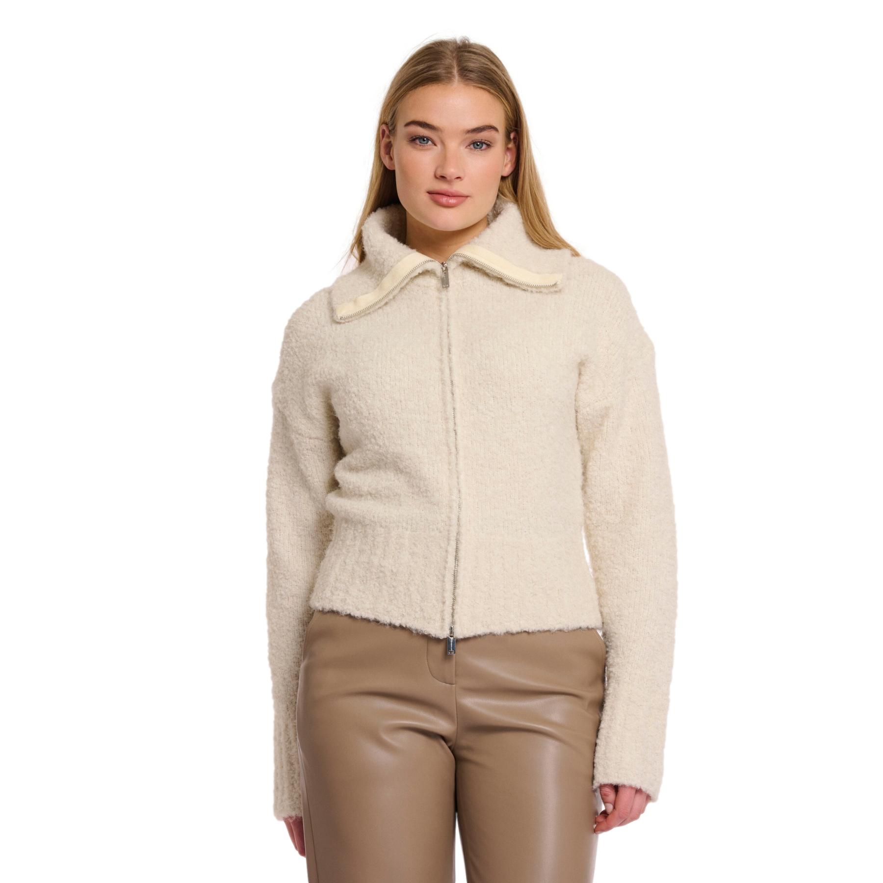 8720529532913 - Damen Cardigan mit Verschluss Boi