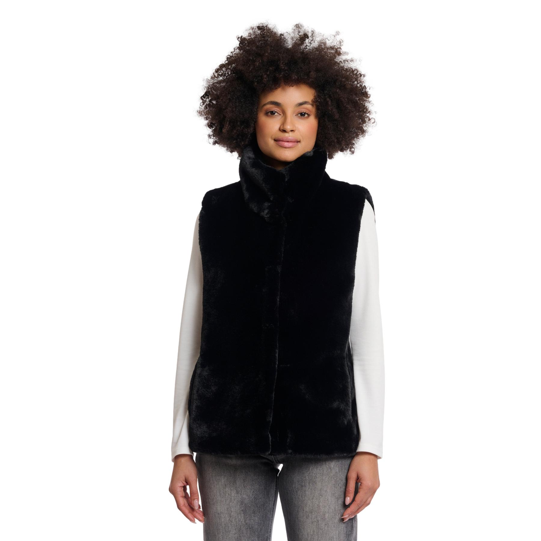 Polaire senza maniche in pelliccia sintetica donna  Lison