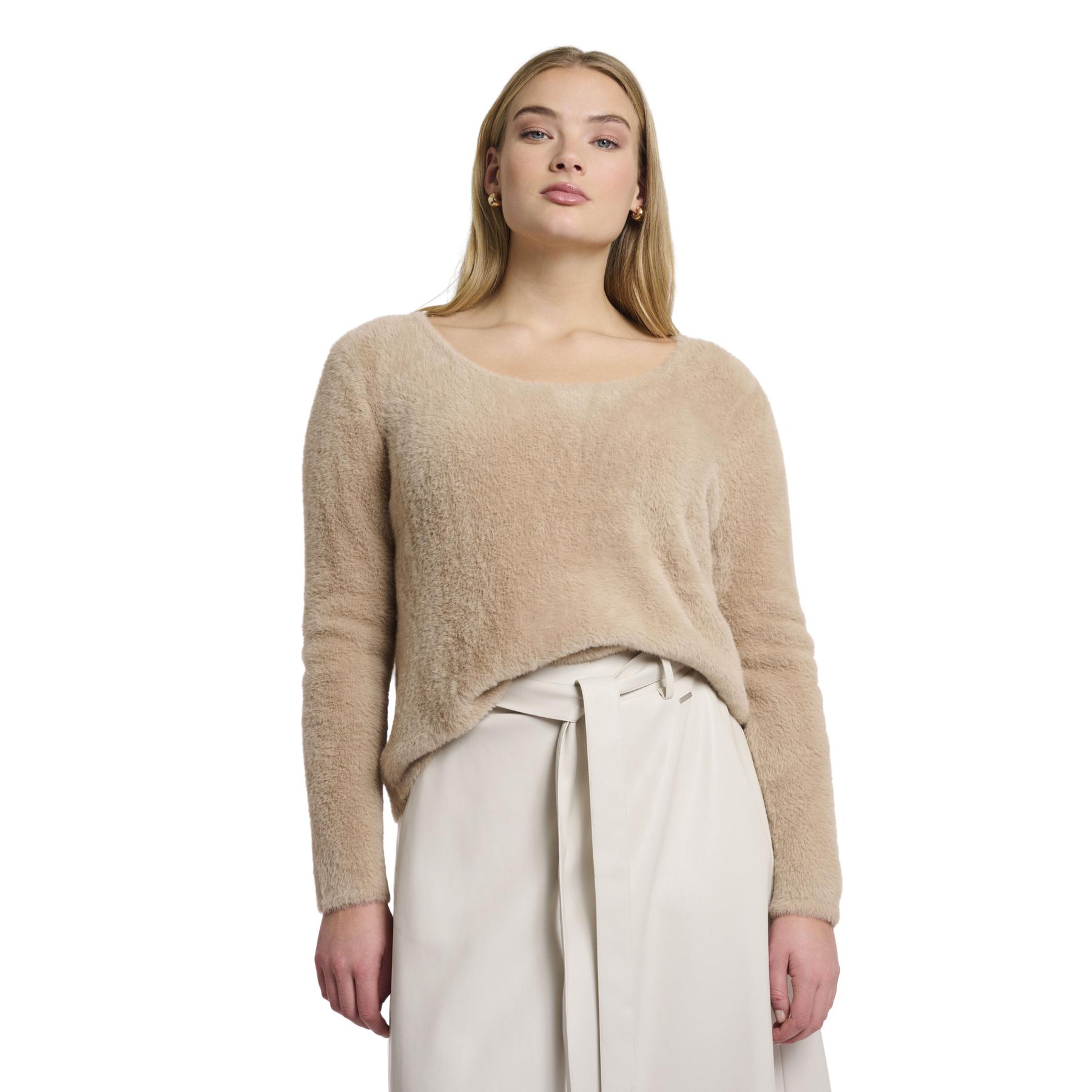 8720529541854 - Pullover mit U-Boot-Kragen Damen Elisa