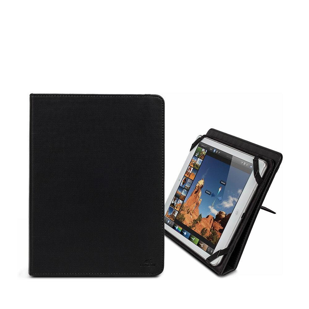 4260403571057 - Riva Case Gatwick 3217 Universal - Flip-Hülle für Tablet - hochwertiges PU - Schwarz (4260403571057)