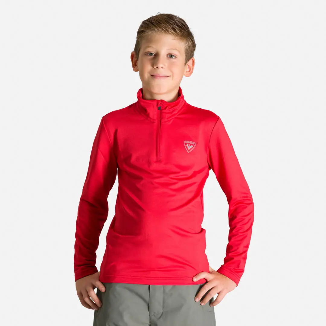 Trikot für Jungen mit 1/2 Reißverschluss Rossignol Warm Stretch